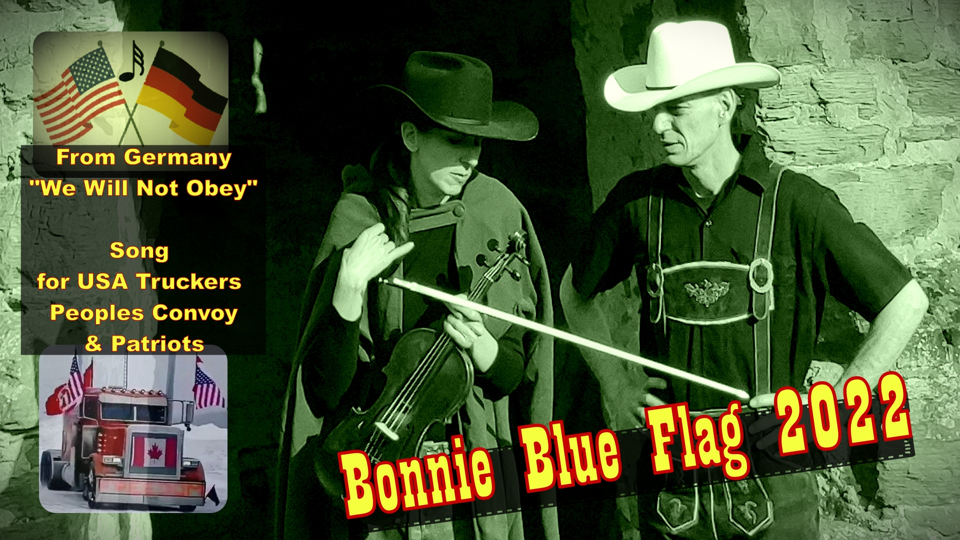 Bonnie Blue Flag 2022 We Will Not Obey Cover